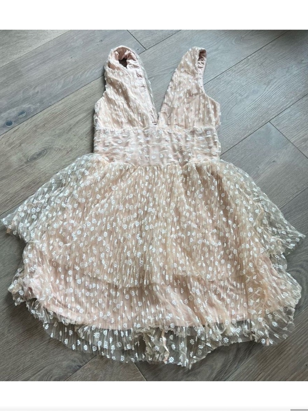 Reformation MAJORELLE Dora V‑Neck Mini Dress - Picture 3 of 5